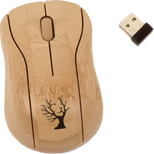 Skymnos Skymnos Wireless Ergonomic Mouse Bamboo
