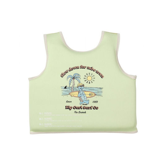 Sunnylife Kids' Swim Vest Shred Turtle Aqua 3-6 Years