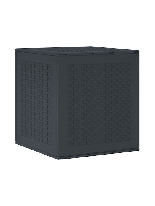 vidaXL Outdoor Storage Box Gray L55xW53xH57cm