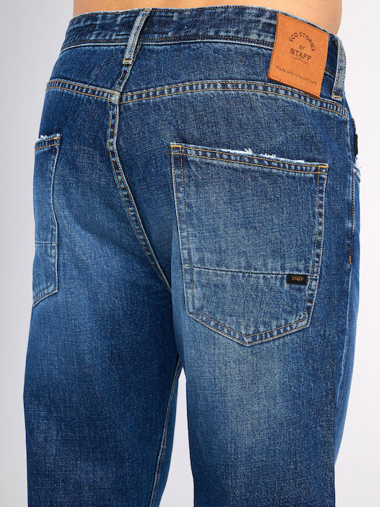 Typos Pantaloni Jeans pentru Bărbați Albastru