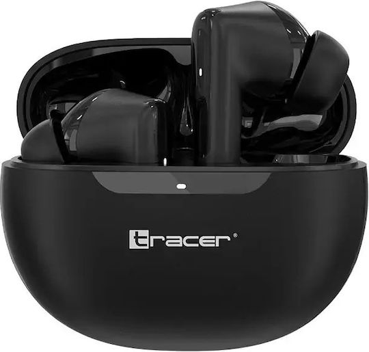 Tracer T10 In ear Bluetooth хендсфри Слушалки с Кутийка за Зареждане Черен