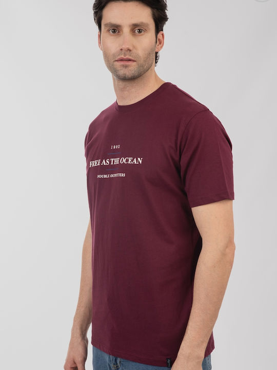 T-shirt Burgundy