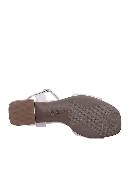 Sandalen Weiß