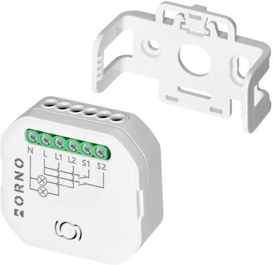 Orno Intelligenter Schalter 2 Kanäle Wi-Fi & Bluetooth