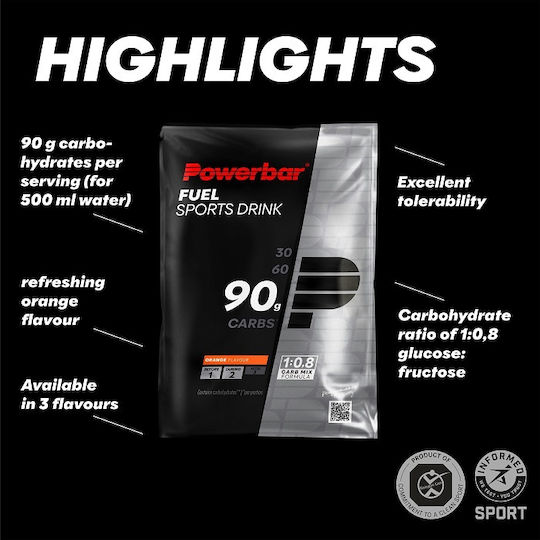 PowerBar Fuel 90 Sports Drink Orange 94gr