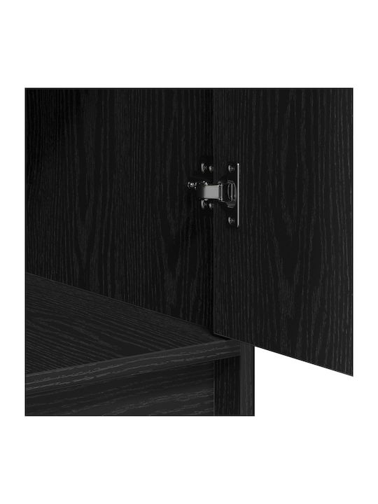 Cabinet de Birou Μαύρο Δρυς 40x41x75cm