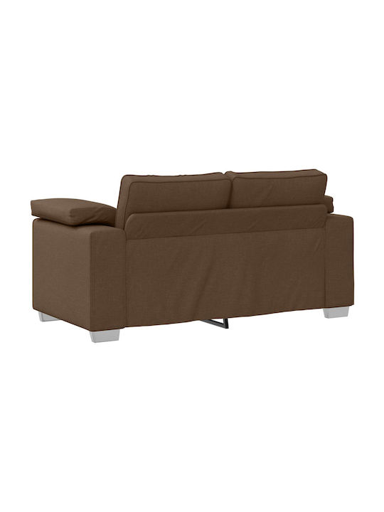 Living Room Furniture Set 3-Seater & 2-Seater Brown