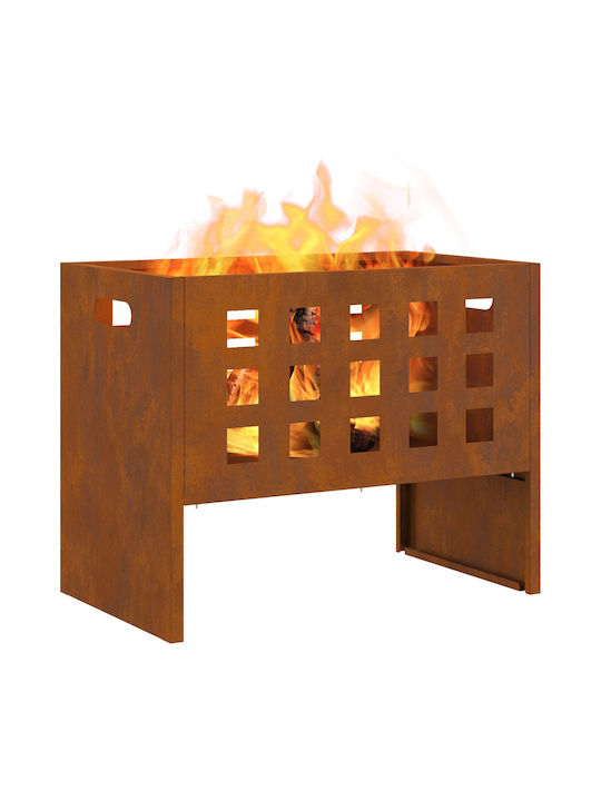 vidaXL Firepit Brown 50x30x40cm