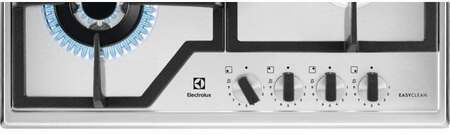 Electrolux Gas Cooktop Autonomous 60x51εκ. Silver