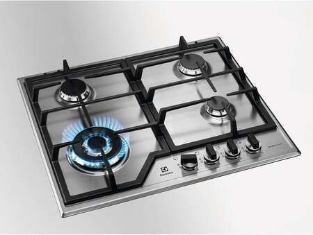 Electrolux Gas Cooktop Autonomous 60x51εκ. Silver