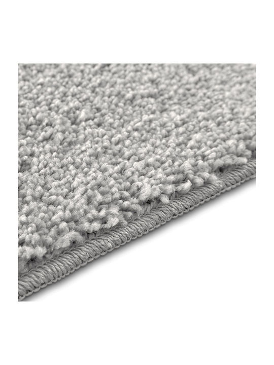 vidaXL Non-Slip Bath Mat Cotton 4019835 Grey 60x90cm