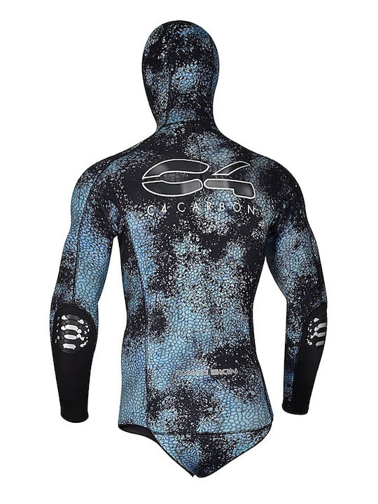 C4 Camo Skin Ocean Divisible Wetsuit Shaved for Speargun Camouflage 3mm