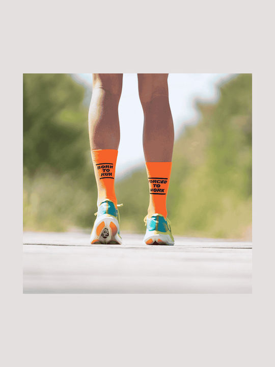 Sporcks Running Socks Orange 1 Pair