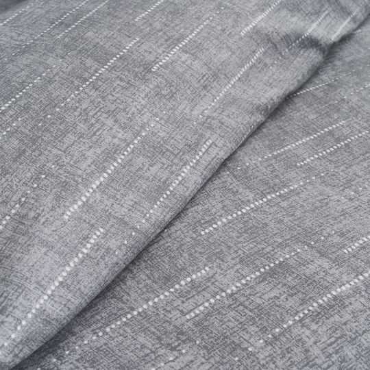 Charalambidis Textiles Сет Чаршафи 160x260см. Точки Сив 3бр