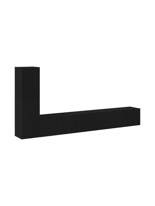 Wohnzimmer TV-Einheit Black Oak L100xB30xH30cm