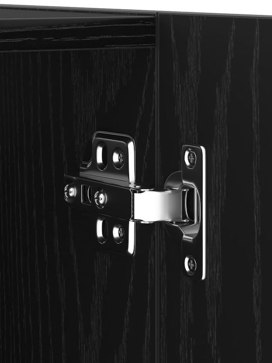 Wohnzimmer TV-Einheit Black Oak L100xB30xH30cm