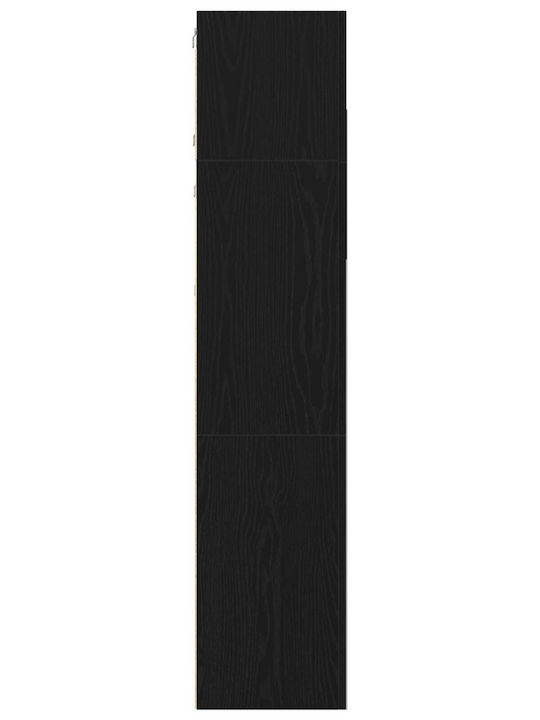 Wohnzimmer TV-Einheit Black Oak L100xB30xH30cm