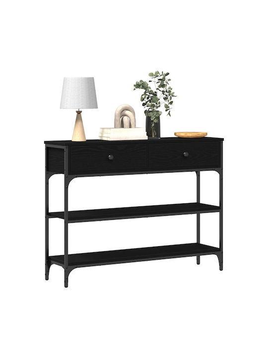 Consolă Black Oak L100xL25xH75buc