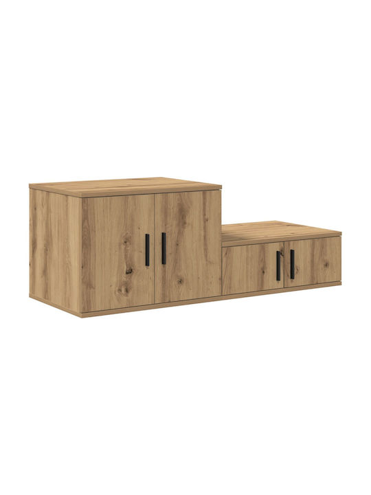 Cabinet Storage Solid Wood L108xW41xH40cm