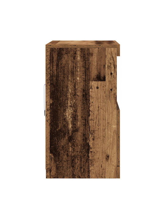 Cabinet Storage Solid Wood L60xW37xH67cm