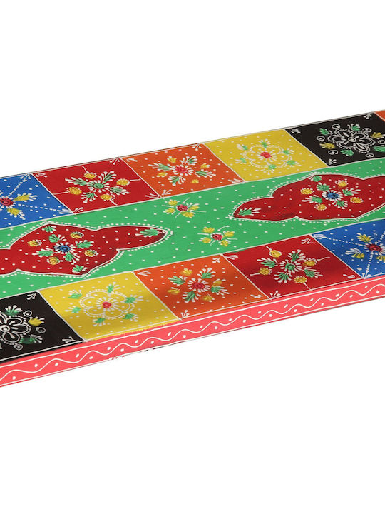 Solid Wood Console Table Colorful L100xW30xH75cm