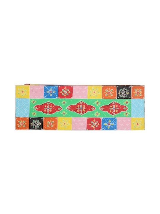 Solid Wood Console Table Colorful L100xW30xH75cm