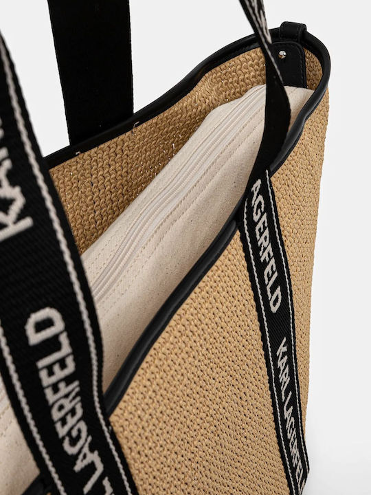 Essential Straw Women's Bag Shoulder Black