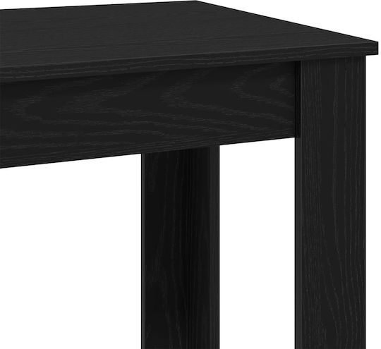 Бар Масa Дървена Черна 102x50x103.5см