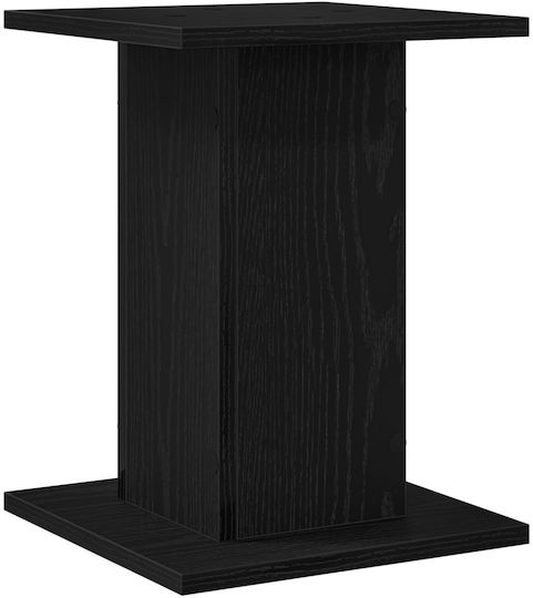 Vidaxl Ράφι Φυτών 2 Τεμ Μαύρη Δρυς 30x30x40 Εκ Κατασκευασμένο Ξύλο Black