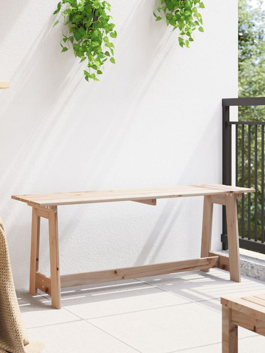 Bench Outdoor Wooden 119x35x47cm