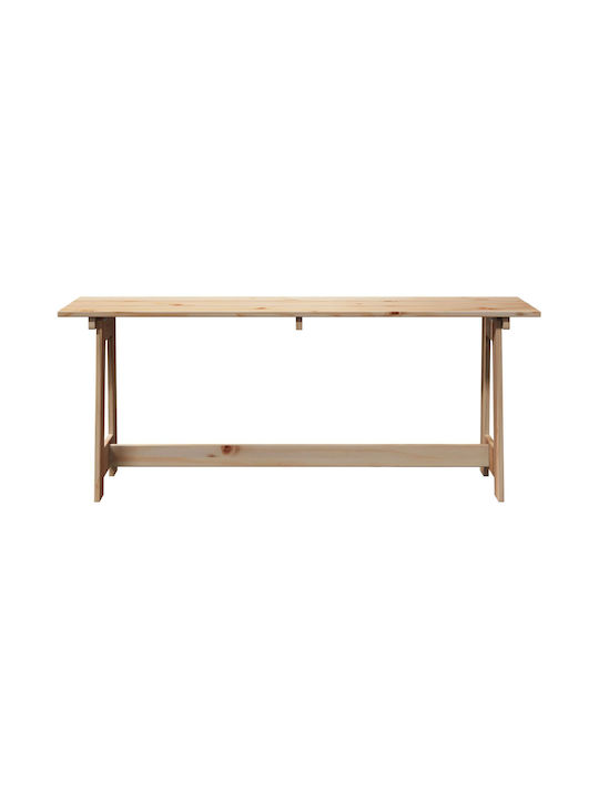 Bench Outdoor Wooden 119x35x47cm