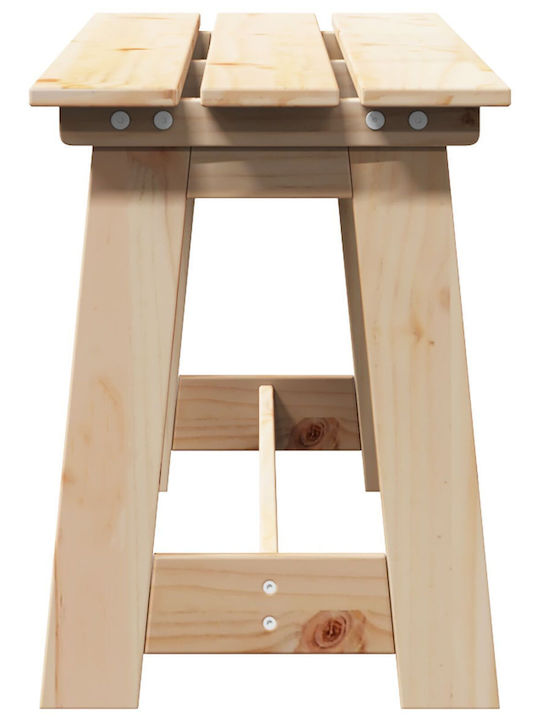 Bench Outdoor Wooden 119x35x47cm