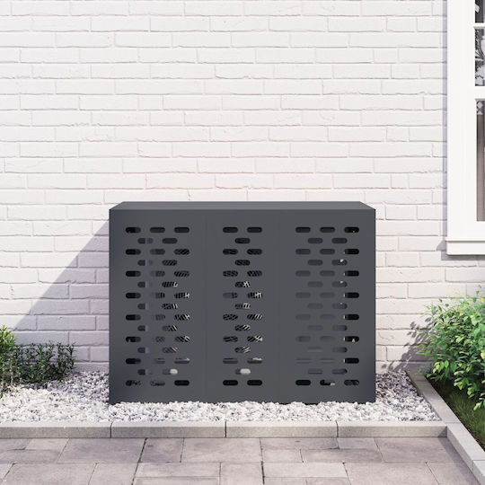 Vidaxl Air Conditioner Cover Anthracite 110x50x80 cm Steel