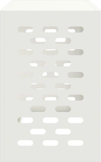 Air Conditioner Cover White 90x40x60 Steel