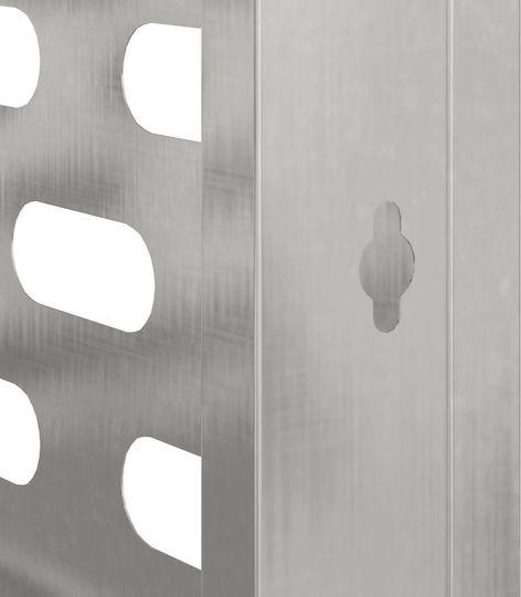 Vidaxl Air Conditioner Cover 110x50x80 cm Stainless Steel