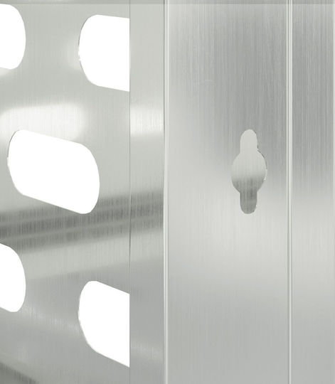 Vidaxl Air Conditioner Cover 110x50x105 cm Stainless Steel