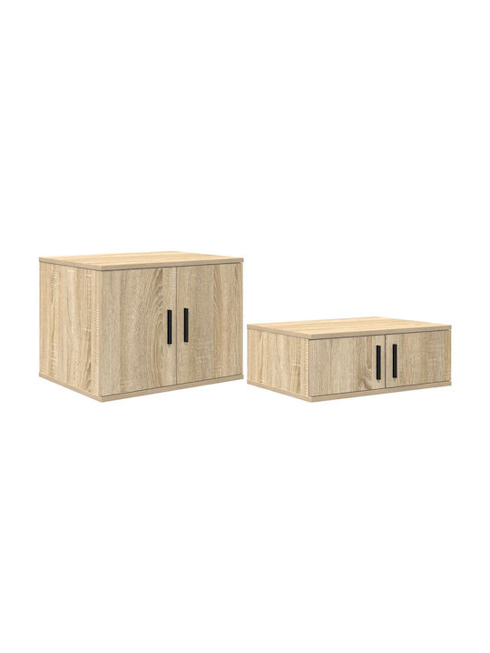 Drawers Storage Made of Wood L118xW41xH40cm