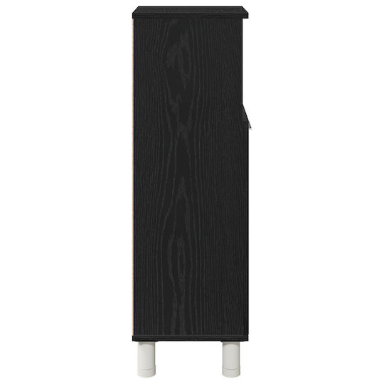 vidaXL Cabinet de baie L30xA30xÎ95cm Stejar