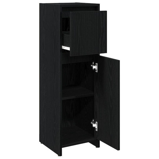 vidaXL Ντουλάπι Μπάνιου 30x30x95cm Δρυς
