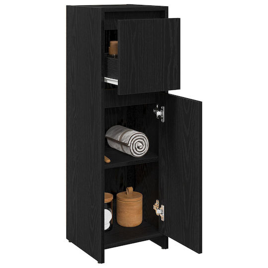 vidaXL Ντουλάπι Μπάνιου 30x30x95cm Δρυς