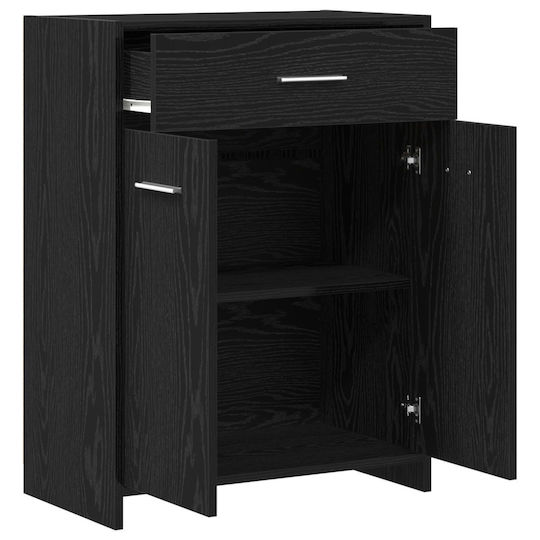 vidaXL Ντουλάπι Μπάνιου 60x33x80cm Δρυς