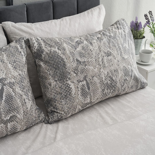 Charalambidis Textiles Sahara Pillowcase Set Beige 52x72cm.