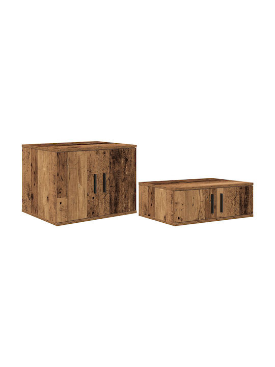 Cabinet Storage Solid Wood L108xW41xH40cm