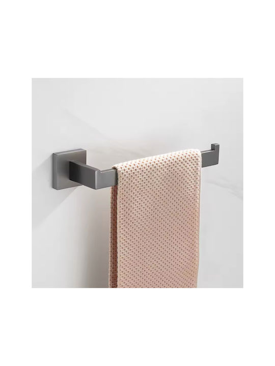 Naron Schiene Badezimmer Einzel Wandmontage Schrauben ​57x57cm Inox Gray