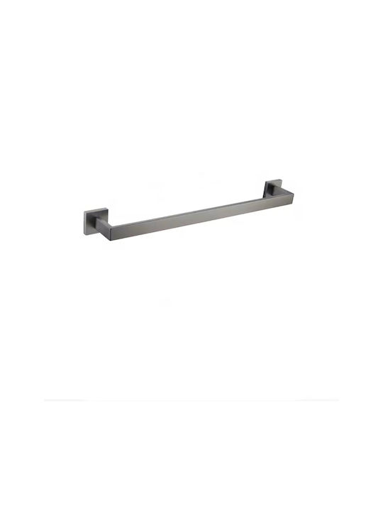 Naron Schiene Badezimmer Einzel Wandmontage Schrauben ​57x57cm Inox Gray