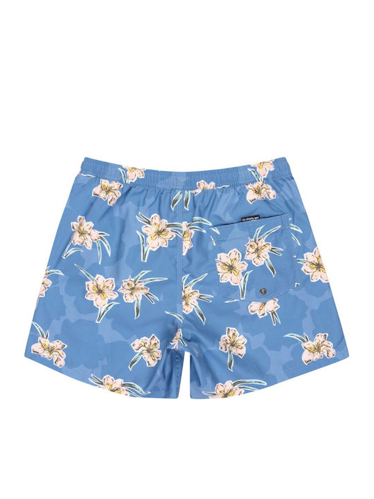 Everyday Straight Men's Swimwear Shorts Coronet Blue Floral