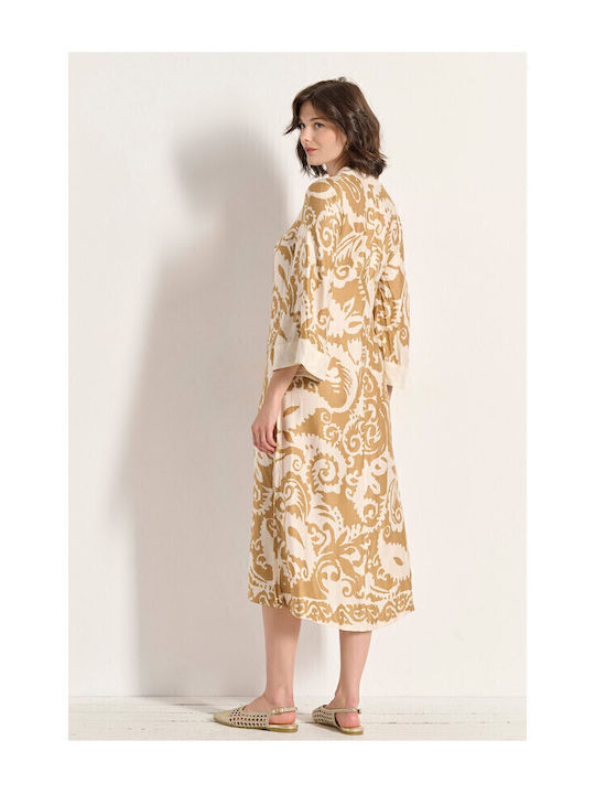 Summer Midi Dress Vanilla
