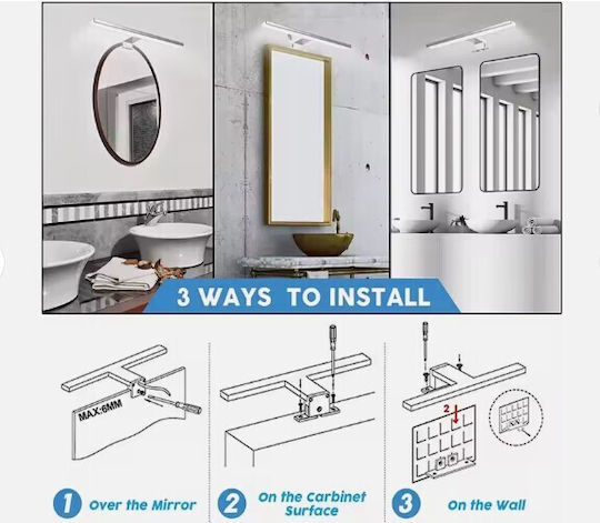 Home Lighting Φωτιστικό Τοίχου Ασημί Home Lighting Φωτιστικό Τοίχου Ασημί