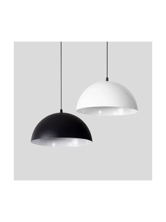 Home Lighting Pendant Light Black with Socket E27 40x100x100cm