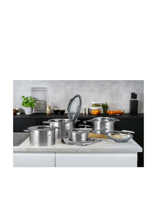 Zwilling J.A. Henckels Simplify Set de oale din oțel inoxidabil Argint 9buc